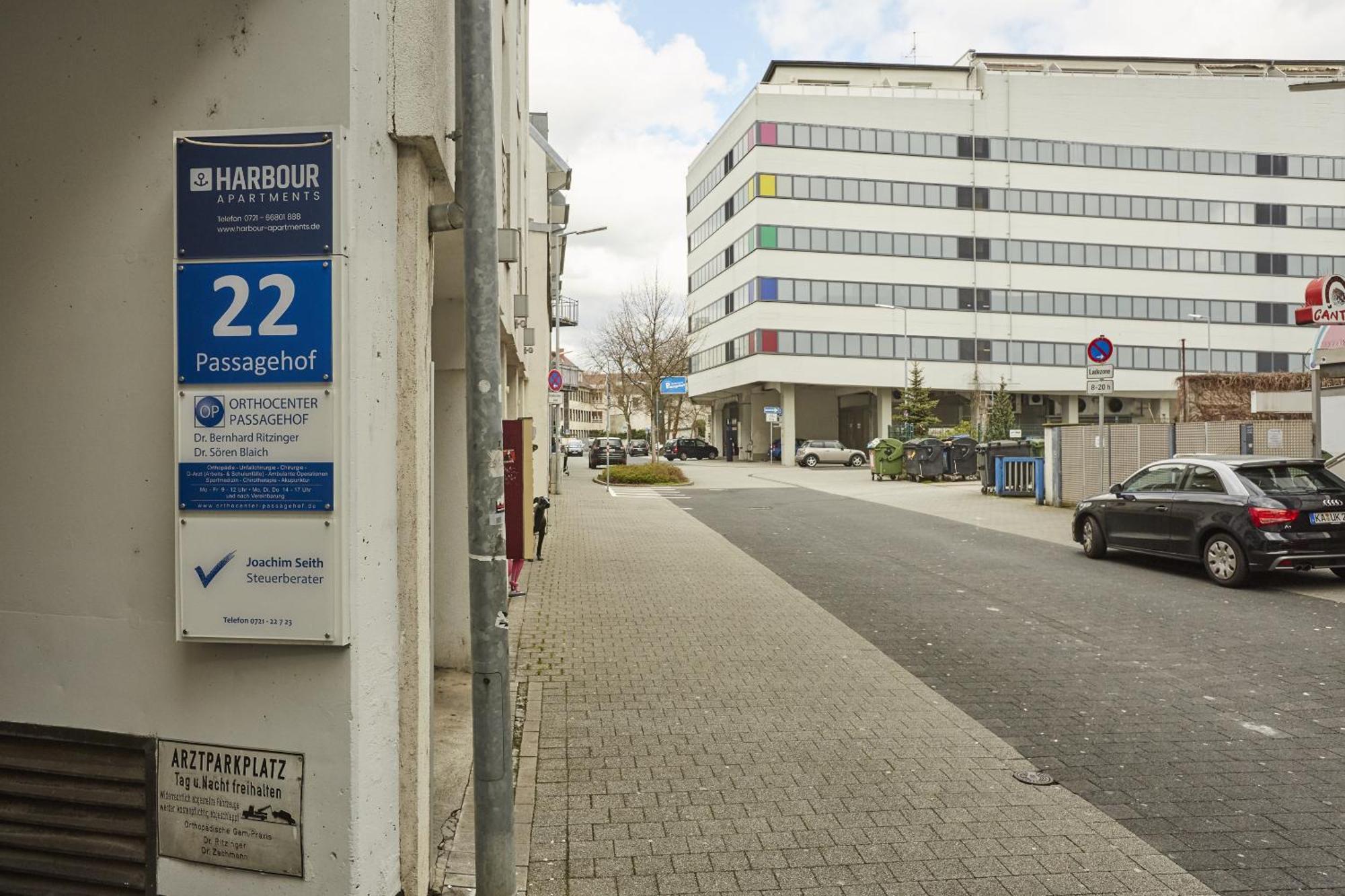 Harbour Apartments Karlsruhe Esterno foto